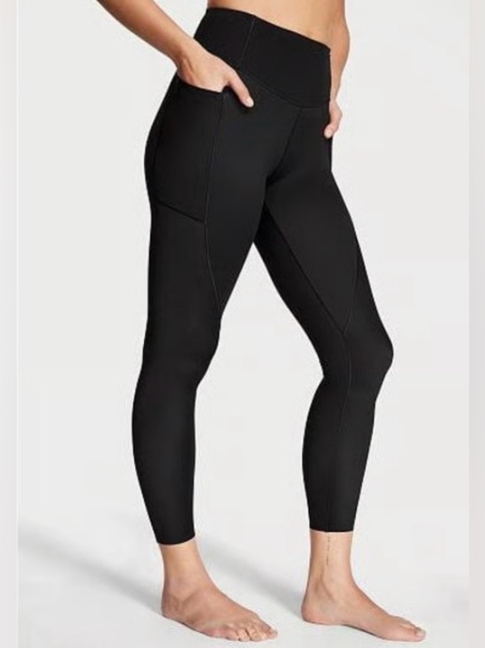 Victoria's Secret Black High-Waist Pocket Leggings